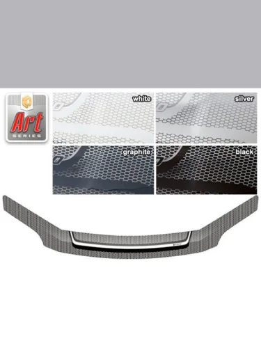 Дефлектор капота Серия Art черная Toyota Corolla Fielder 2006-2012