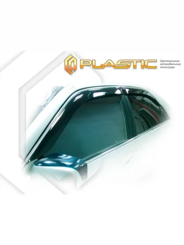 Ветровики дверей Classic полупрозрачный Toyota Crown  1999-2003