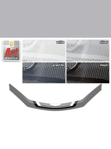 Дефлектор капота Серия Art черная Toyota Previa  2000