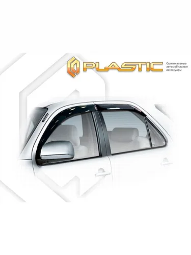 Ветровики дверей Classic полупрозрачный Toyota Fortuner  2012–2015