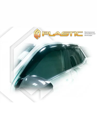 Ветровики дверей Classic полупрозрачный Toyota Fortuner  2015–н.в. 