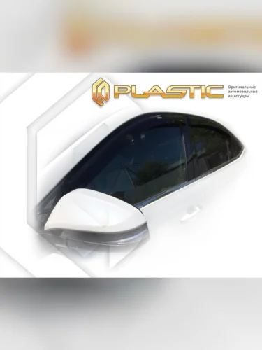 Ветровики дверей Classic полупрозрачный Toyota Harrier джип/suv 5 дв., III поколение, III поколение рестайлинг 2013–2020