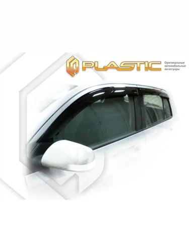 Ветровики дверей Classic полупрозрачный Toyota Ist  2007–2016