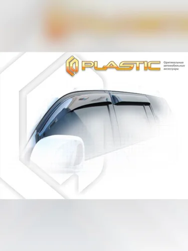 Ветровики дверей Classic полупрозрачный Toyota Land Cruiser Cygnus 1998–2003