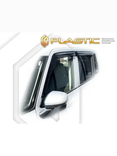 Ветровики дверей Classic полупрозрачный Toyota Roomy I поколение рестайлинг, хэтчбек 5 дв.  2020 - н.в.