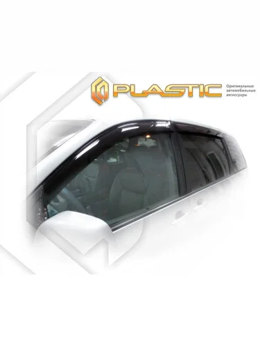 Ветровики дверей Classic полупрозрачный Toyota Sienna  2003–2009 