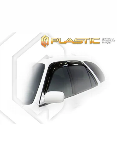 Ветровики дверей Classic полупрозрачный Toyota Sprinter Carib  1995-1997