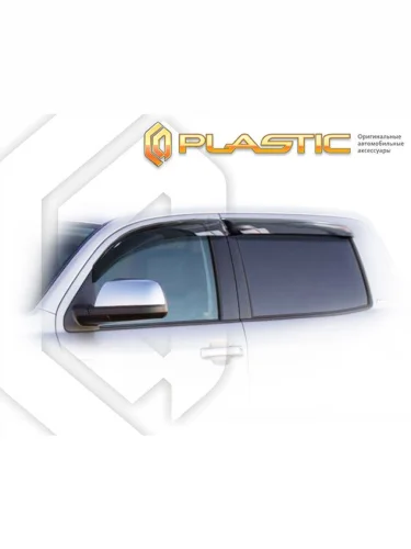 Ветровики дверей Classic полупрозрачный Toyota Tundra Crew Max 2013–н.в.