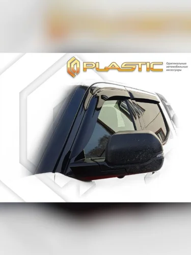 Ветровики дверей Classic полупрозрачный Toyota Tundra III поколение, пикап, CrewMax   2021 - н.в.