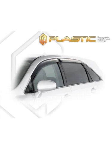 Ветровики дверей Classic полупрозрачный Toyota Venza  2011–2016