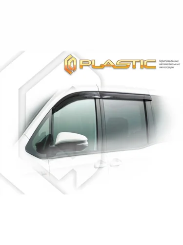 Ветровики дверей Classic полупрозрачный Toyota Voxy III поколение, минивэн 2014 - 2017 