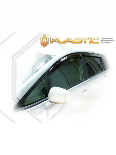 Ветровики дверей Classic полупрозрачный Toyota Wish  2009-2017