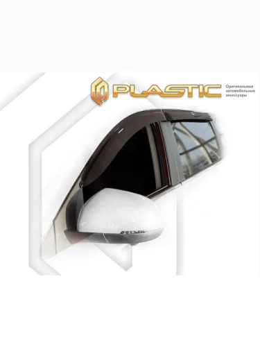 Ветровики дверей Classic полупрозрачный VGV U75 Plus I поколение, джип/suv 5 дв. 2024 - н.в.