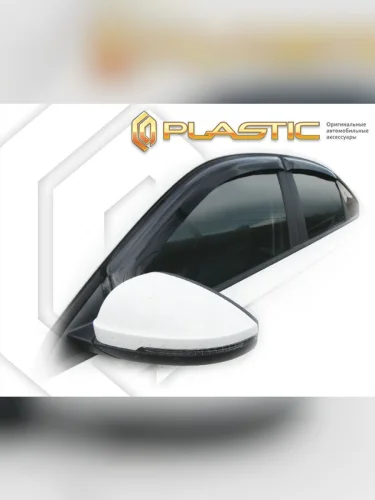 Ветровики дверей Classic полупрозрачный Volkswagen e-Lavida I поколение, седан 04.2018 - н.в.