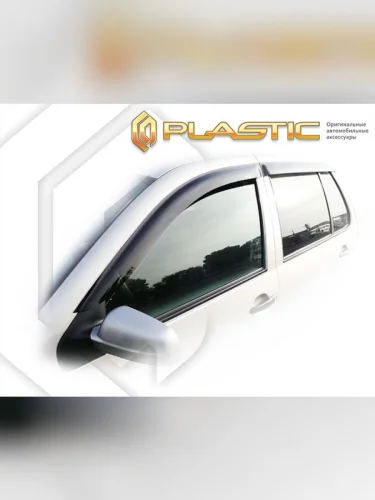 Ветровики дверей Classic полупрозрачный Volkswagen Golf IV 1997–2003