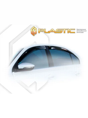 Ветровики дверей Classic полупрозрачный Volkswagen Jetta  2010–н.в.