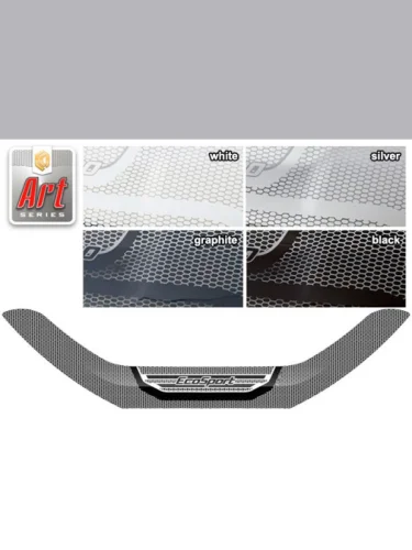 Дефлектор капота Серия Art графит Ford EcoSport  2017–2019