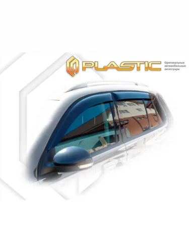 Ветровики дверей Classic полупрозрачный Volkswagen Tiguan  2012–2017