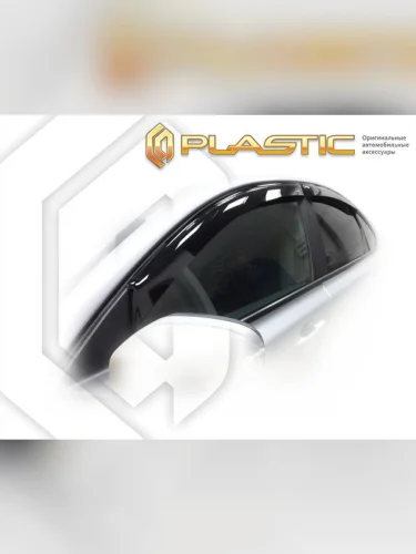 Ветровики дверей Classic полупрозрачный Volvo S40  2007-2012