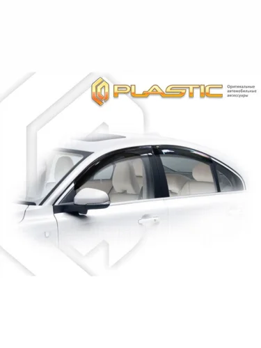 Ветровики дверей Classic полупрозрачный Volvo S80  2013–н.в.