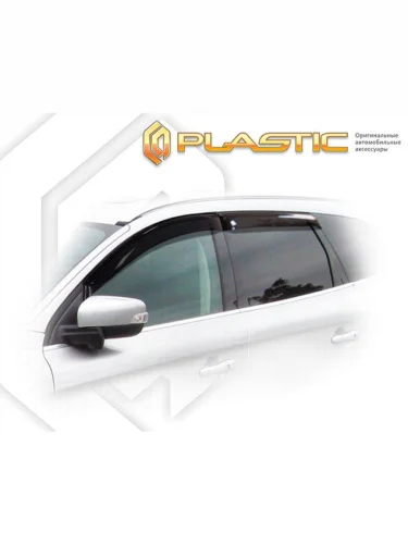 Ветровики дверей Classic полупрозрачный Volvo XC60  2009-2013