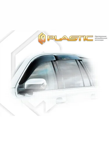 Ветровики дверей Classic полупрозрачный Volvo XC90 Jeep/SUV 5 doors 2004-2014