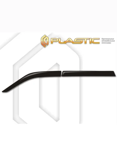Ветровики дверей Classic полупрозрачный ВАЗ Lada Priora универсал 2007