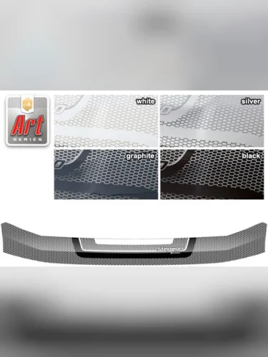 Дефлектор капота Серия Art графит Honda Stepwgn  2003-2005
