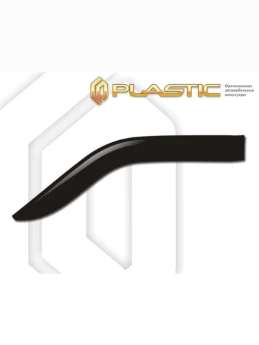 Ветровики дверей Classic полупрозрачный УАЗ Профи  2017–н.в. 