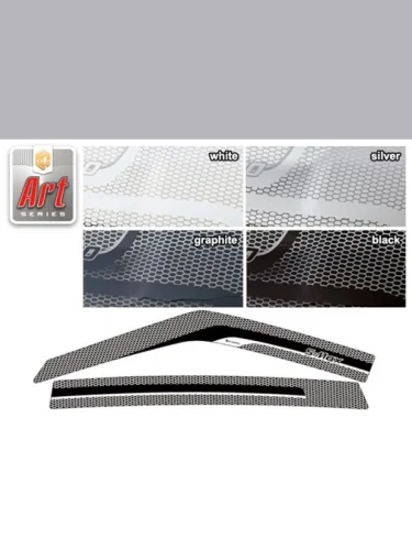 Ветровики дверей Серия Art графит Ford S-MAX  2011–2015