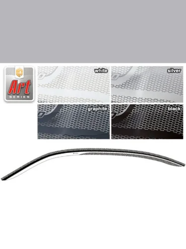 Ветровики дверей Серия Art графит Subaru Legacy Cедан 2003-2009