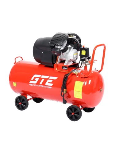 Компрессор пневматический 220В 2.2кВт 8атм. 250лмин. ресивер-100л поршн. с прям. прив. V-образ. GTE