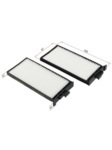 Фильтр салонный SSANGYONG KORANDO 1999-2007  MUSSO 1995-2004