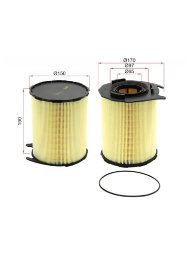 Фильтр воздушный MERCEDES A III (W176)  CLA (C117)  CLA (X117)  GLA (X156) 13-19