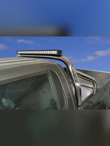 Защита кузова (для крышки) 76,1 мм со светодиодной фарой Foton Tunland V7 2.0 Diesel АКПП 4WD 2024