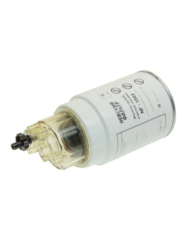 Элемент фильтрующий КАМАЗ топливный ЕВРО (для PreLine PL 270) со стаканом в сборе НЕВСКИЙ ФИЛЬТР