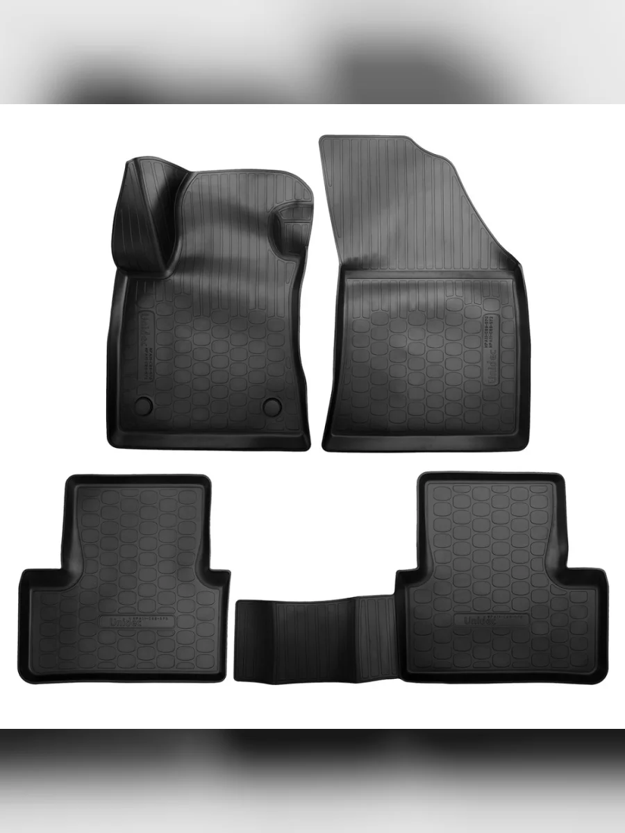 Комплект ковриков в салон Norplast Unidec Renault Megane универсал  дорестайлинг (2016-2025) (черный)  в Керчи Республика Крым