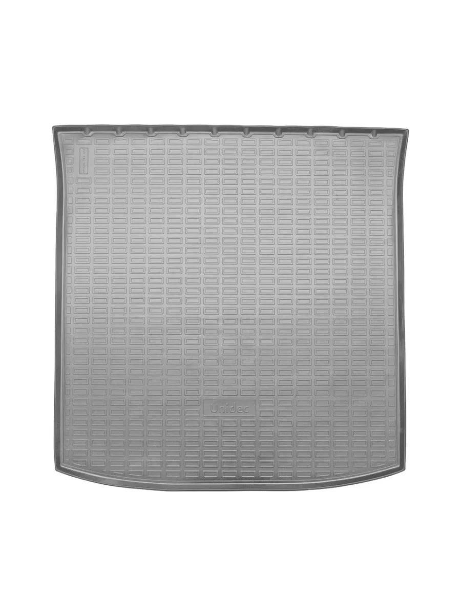 Коврик багажника (полиуретан, 5 мест) Norplast Unidec SSANGYONG Rexton Y400 дорестайлинг (2017-2020) (серый)  с доставкой в г. Пермь