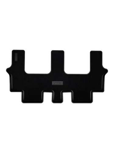 Коврик комбинированный в салон (3 ряд) Norplast Unidec (черный) Geely Okavango (2021-2025)