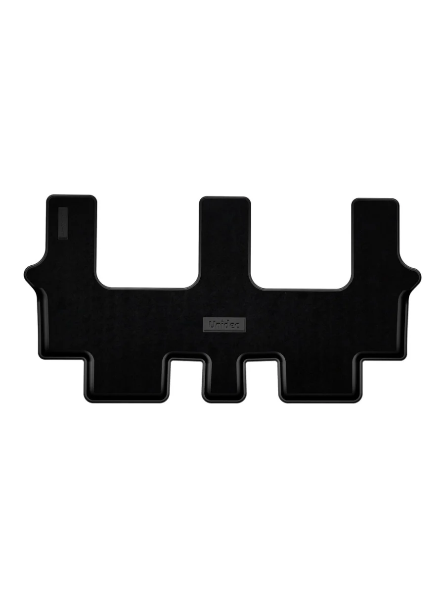 Коврик комбинированный в салон (3 ряд) Norplast Unidec Geely Okavango (2021-2025) (черный)  в Самаре Самарской области