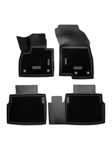 Комплект комбинированных ковриков в салон Norplast Unidec (черный) Omoda C7 T1GC (2025)