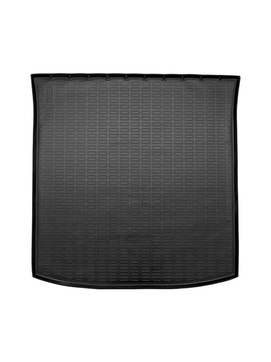 Коврик багажника (полиуретан, 5 мест) Norplast Unidec SSANGYONG Rexton Y400 дорестайлинг (2017-2020) (черный)  с доставкой в г. Пермь