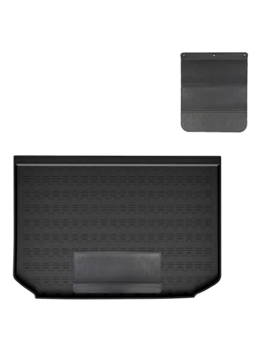 Коврик багажника (полиуретан, Hybrid, Edition One) Norplast Unidec (черный с полиуретановым фартуком) Tank 700 (2024-2025)