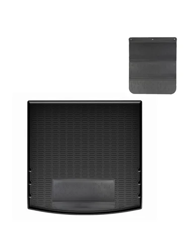 Коврик багажника (полиуретан, верхнее положение полки) Norplast Unidec (черный с полиуретановым фартуком) Omoda C7 T1GC (2025)