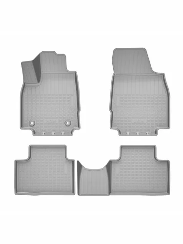 Комплект ковриков в салон Norplast Unidec (серый) MG 3 3 ZP22 хэтчбэк 5 дв. (2024-2025)
