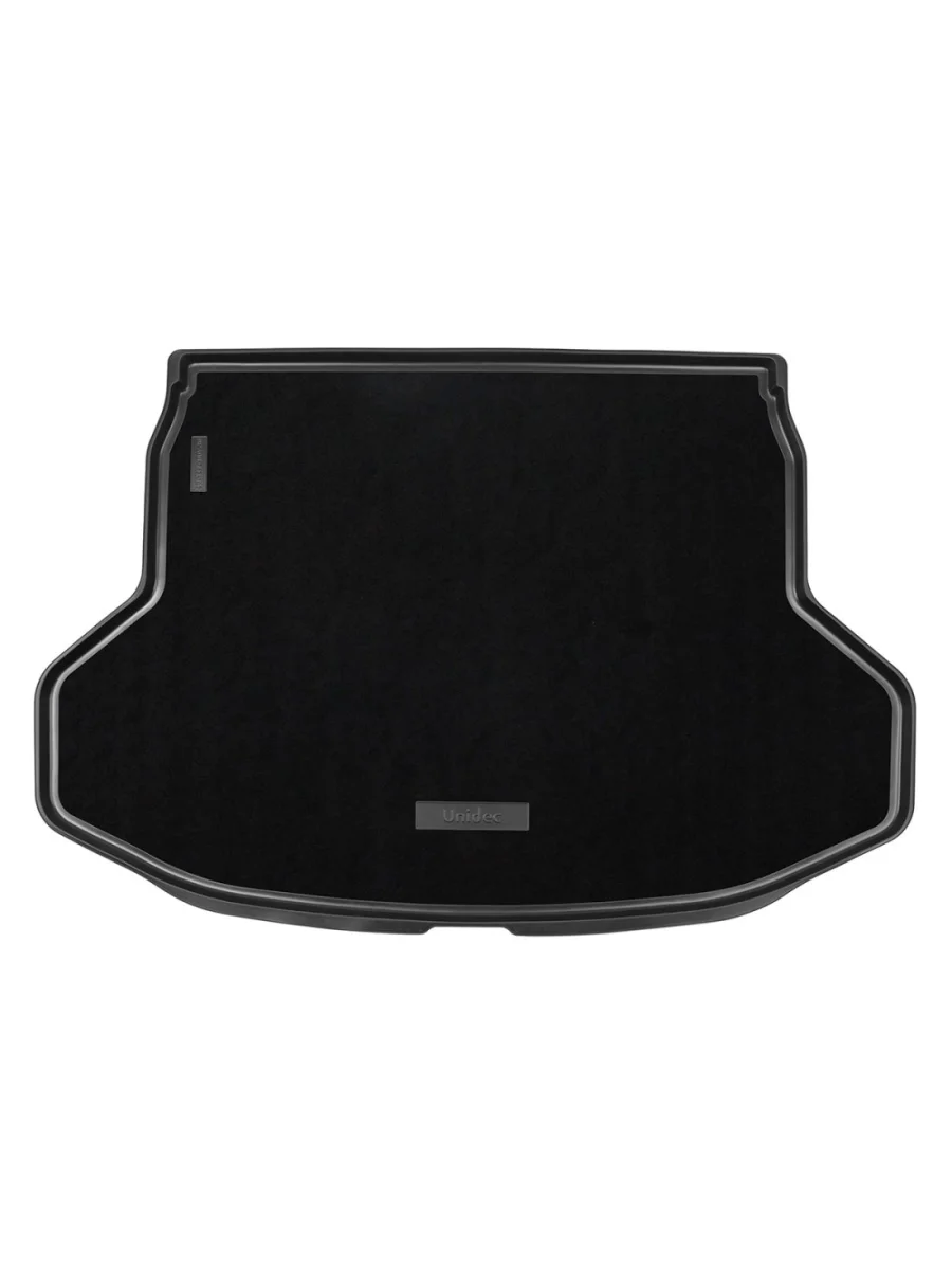 Коврик багажника комбинированный (полиуретан/текстиль) Norplast Unidec Changan CS55 Plus (2021-2025) (черный)  в Керчи Республика Крым