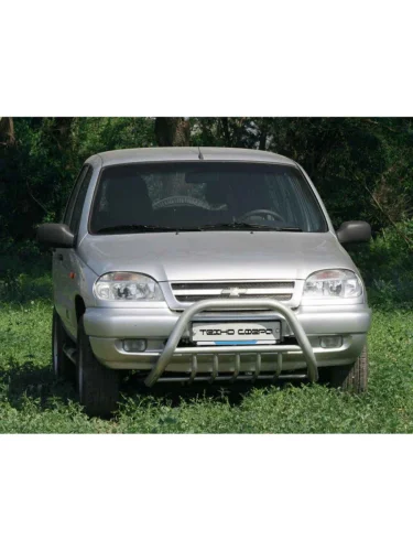 Передок (низкий с дополнительной защитой двигателя) Техно Сфера Лада ВАЗ 2123 (Нива Шевроле) 1 рестайлинг (2009-2020)