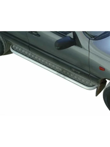 Пороги с алюминиевым листом Техно Сфера Лада ВАЗ 2123 (Нива Шевроле) 1 рестайлинг (2009-2020)