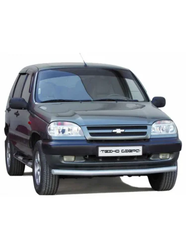 Защита переднего бампера (труба) (d63.5) Техно Сфера Лада ВАЗ 2123 (Нива Шевроле) 1 рестайлинг (2009-2020)