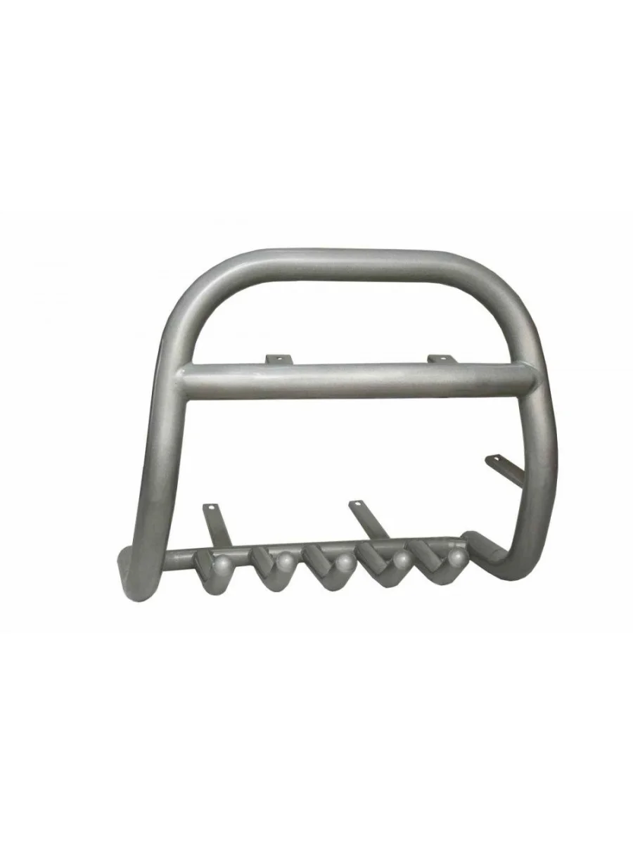 Передок под лебедку (d63.5) Техно Сфера Chevrolet Niva 2123 рестайлинг (2009-2020) (Черный матовый)  в Самаре Самарской области